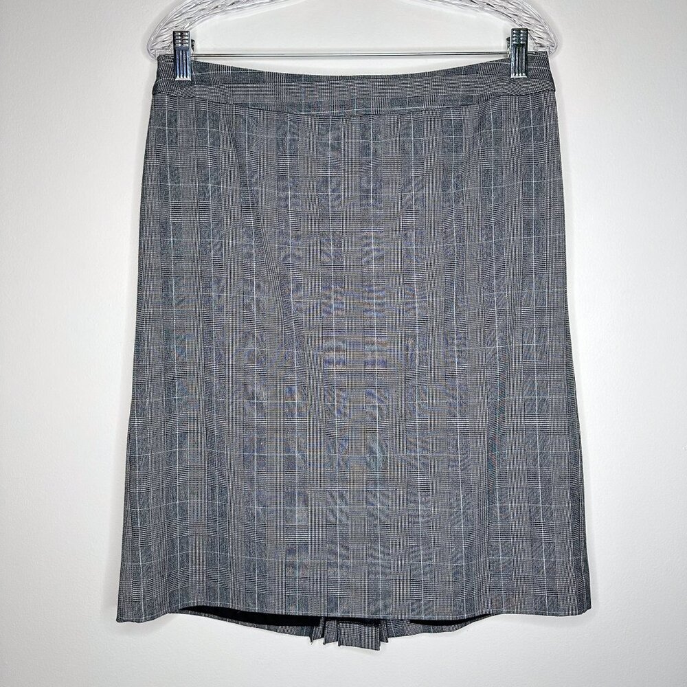 Worthington Stretch Plaid Pencil Skirt size‎ 8